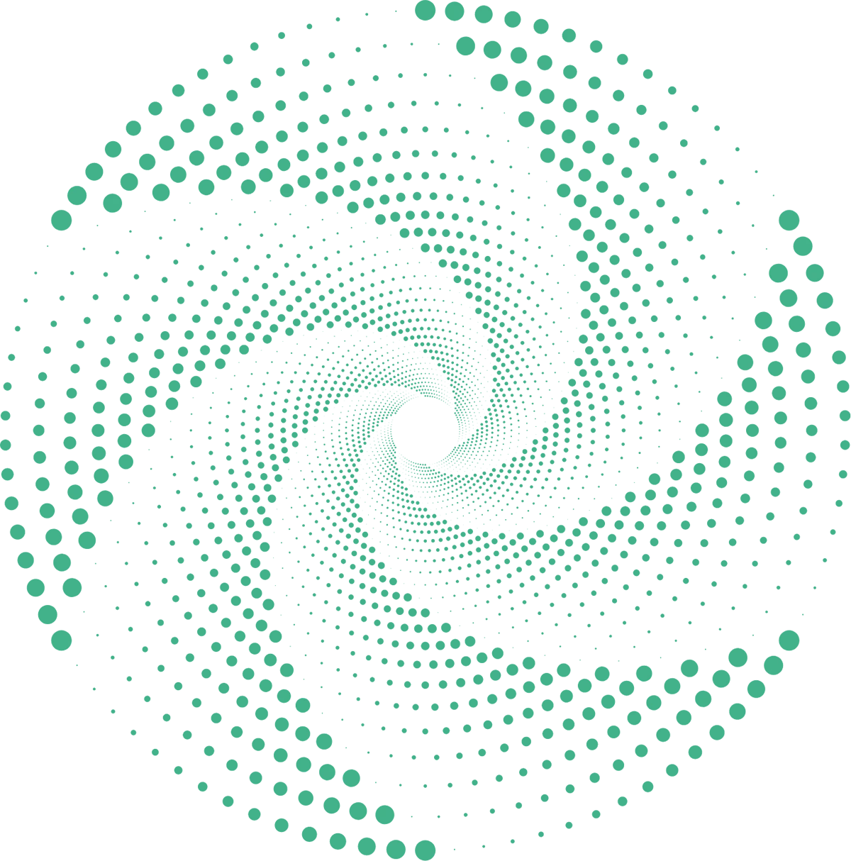 Spinning Propellr Dot Graphic